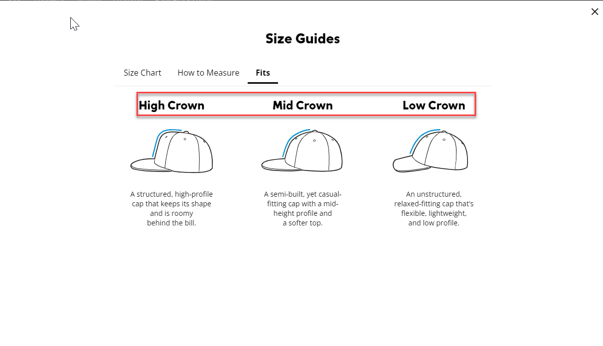 49forty fitted hat size chart clearance